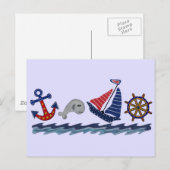 パターン航海の ポストカード (正面/裏面)