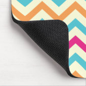 パターン色フルジオメトスタイリッシュリヴィンテージ マウスパッド (コーナー)