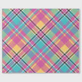 パターン色フルジオメトモダンリヴィンテージ ラッピングペーパー (フラット)