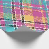 パターン色フルジオメトモダンリヴィンテージ ラッピングペーパー (角)