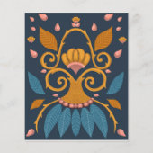 パターン華美中世スタイルパーソナライズされた (裏面)