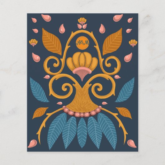 パターン華美中世スタイルパーソナライズされた (正面)