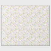 パターン表示フローラ ラッピングペーパー (フラット)