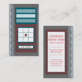 パターン頻繁なバイヤーカード ロイヤリティカード (正面/裏面)