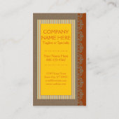 パターン頻繁に買い手カード ロイヤリティカード (裏面)