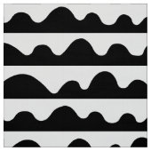 パターン020815 – 黒（白） ファブリック (見本)