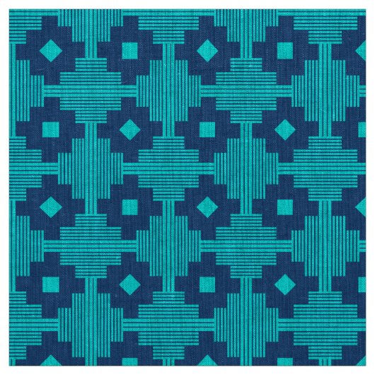 パターン061214 – 青1d4e89のシアン ファブリック (見本)