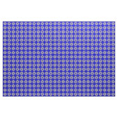 パターン061214 – 青（白） ファブリック (ヤード)