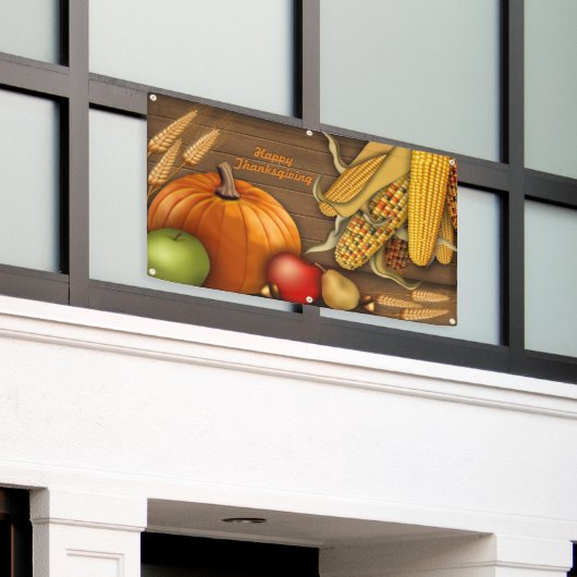 パターン553 横断幕 (ビルの外側)