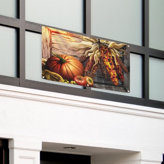 パターン565 横断幕 (ビルの外側)