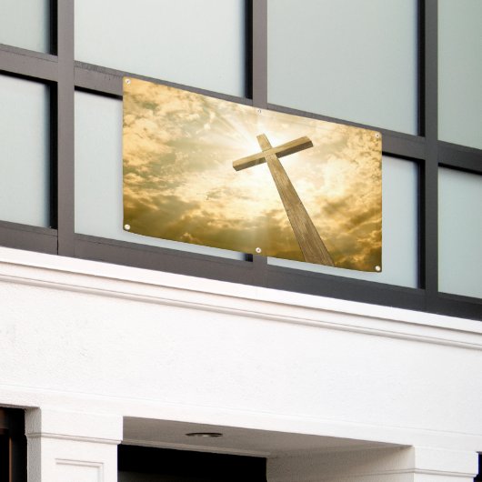 パターン573 横断幕 (ビルの外側)