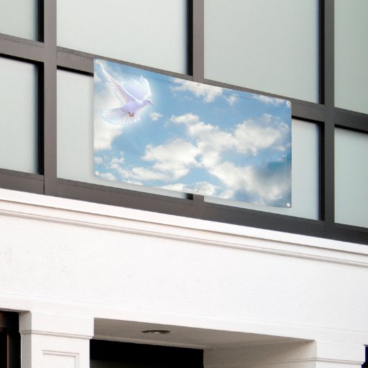 パターン574 横断幕 (ビルの外側)