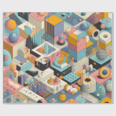 パターン5 ラッピングペーパー (フラット)