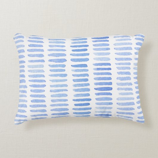 パターン65青 アクセントクッション (正面)