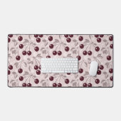 パターン(さくらんぼ2) デスクマット (キーボード&マウス)