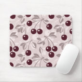 パターン(さくらんぼ2) マウスパッド (マウス)