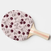 パターン(さくらんぼ2) 卓球ラケット (横)