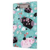 パターン（の模様が）あるで豚のようなクリップボード クリップボード (左)