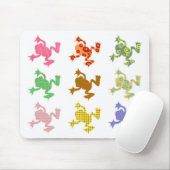 パターン（の模様が）あるなカエル マウスパッド (マウス)