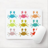 パターン（の模様が）あるなカニ マウスパッド (マウス)