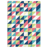 パターン(の模様が)あるなモノグラムの先生のオフィスの用箋挟 クリップボード (裏面)