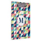 パターン(の模様が)あるなモノグラムの先生のオフィスの用箋挟 クリップボード (右)