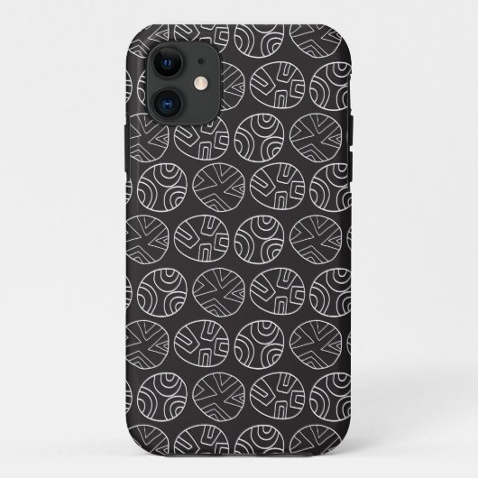 パターン（の模様が）あるな円の形 Case-Mate iPhoneケース (裏面)