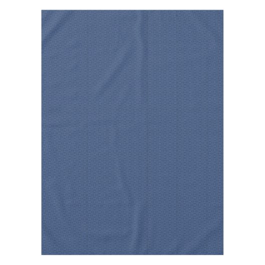 パターン（の模様が）あるな抽象的なデニム テーブルクロス (正面)