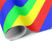 パターン（の模様が）あるな虹 ラッピングペーパー (ロールコーナー)