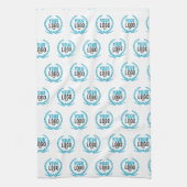 パターン(の模様が)あるをくまなくあなたのカスタムなロゴ|のイメージ キッチンタオル (縦)