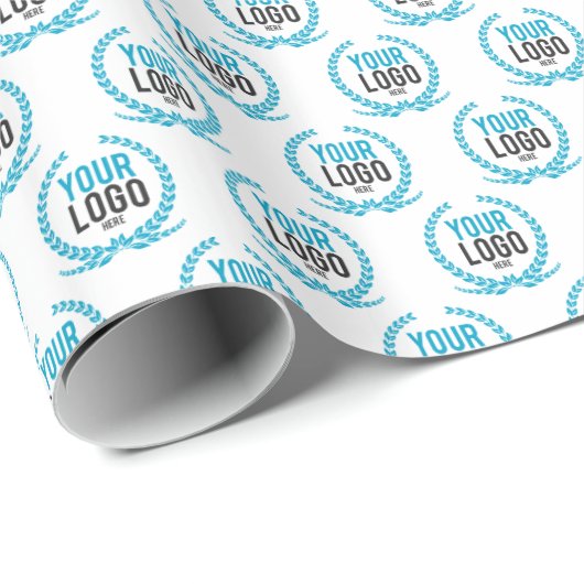 パターン（の模様が）あるをくまなくあなたのカスタムなロゴ|のイメージ ラッピングペーパー (ロールコーナー)