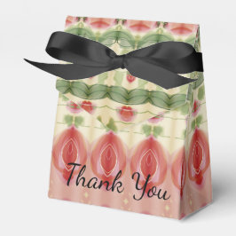 パターン（の模様が）あるビクトリアン結婚式の引き出物 フェイバーボックス