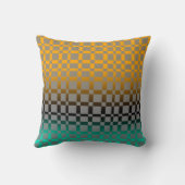 パターン（の模様が）ある装飾用クッションホーモダンムデコ クッション (裏面)