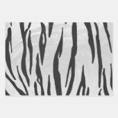 パターン（の模様が）ある顔マスク ラッピングペーパーシート (正面)