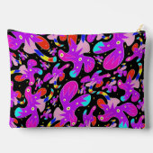 パターン（の模様が）ある アクセサリーポーチ (裏面)