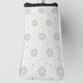 パターン（の模様が）ある ゴルフヘッドカバー (回転90)