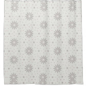 パターン（の模様が）ある シャワーカーテン (正面)