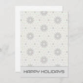 パターン（の模様が）ある シーズンカード (正面/裏面)