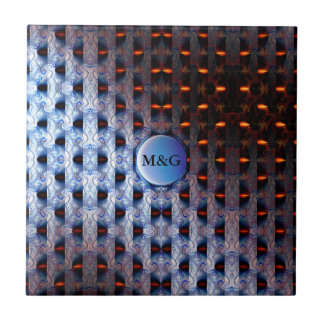 パターン（の模様が）ある タイル