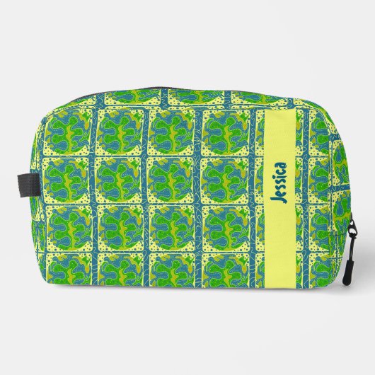 パターン（の模様が）ある ドップキット (正面)