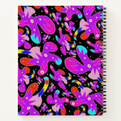 パターン（の模様が）ある ノートブック (裏面)