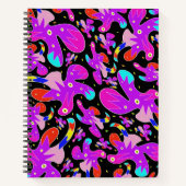 パターン（の模様が）ある ノートブック (正面)