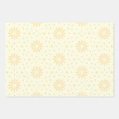 パターン（の模様が）ある ラッピングペーパーシート (正面3)