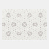 パターン（の模様が）ある ラッピングペーパーシート (正面)