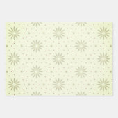 パターン（の模様が）ある ラッピングペーパーシート (正面2)