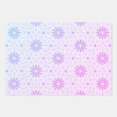 パターン（の模様が）ある ラッピングペーパーシート (正面3)
