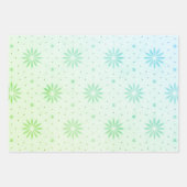 パターン（の模様が）ある ラッピングペーパーシート (正面)