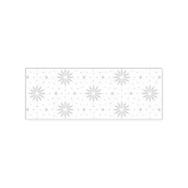 パターン（の模様が）ある ラバースタンプ