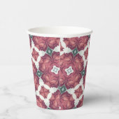 パターン（の模様が）ある 紙コップ (右)