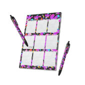 パターン(の模様が)ある 黒ボールペン